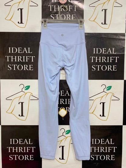 LULULEMON | XXS| WAIST 19| WOMEN'S ALIGN HIGH-WAISTED PASTEL BLUE / PERIWINKLE LEGGINGS