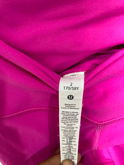 LULULEMON |XXS| WAIST 18| WOMEN'S ALIGN HIGH-WAISTED HOT PINK / MAGENTA LEGGINGS