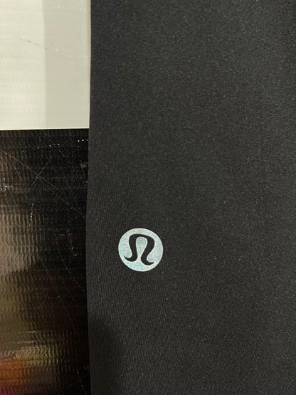 LULULEMON |M| WAIST 28| WOMEN'S FAST AND FREE HIGH-WAISTED BLACK CROPPED RUNNING LEGGINGS
