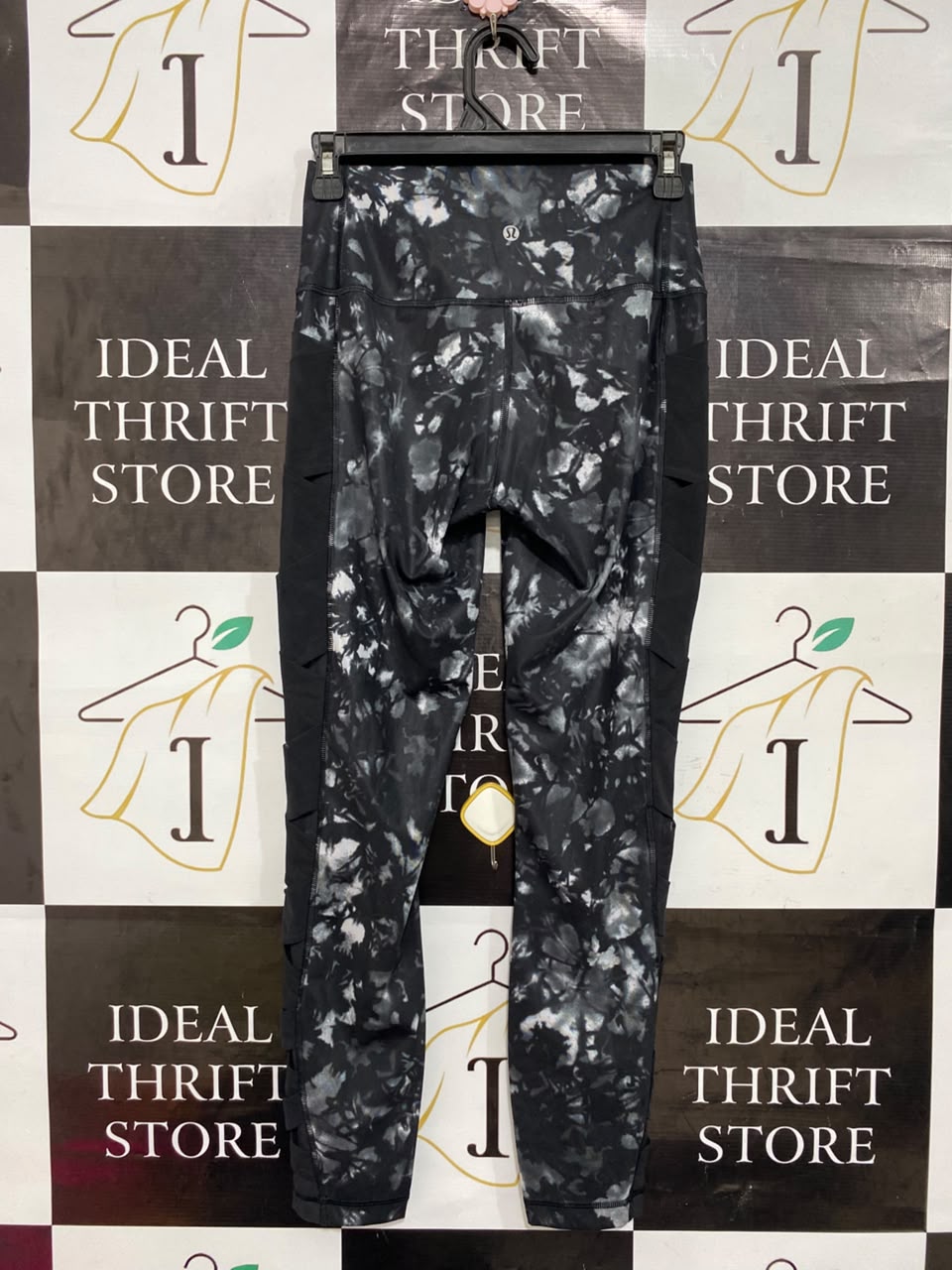 LULULEMON |S| WAIST 24| WOMEN'S HIGH-WAISTED TIE-DYE / FLORAL MARBLE PRINT LEGGINGS