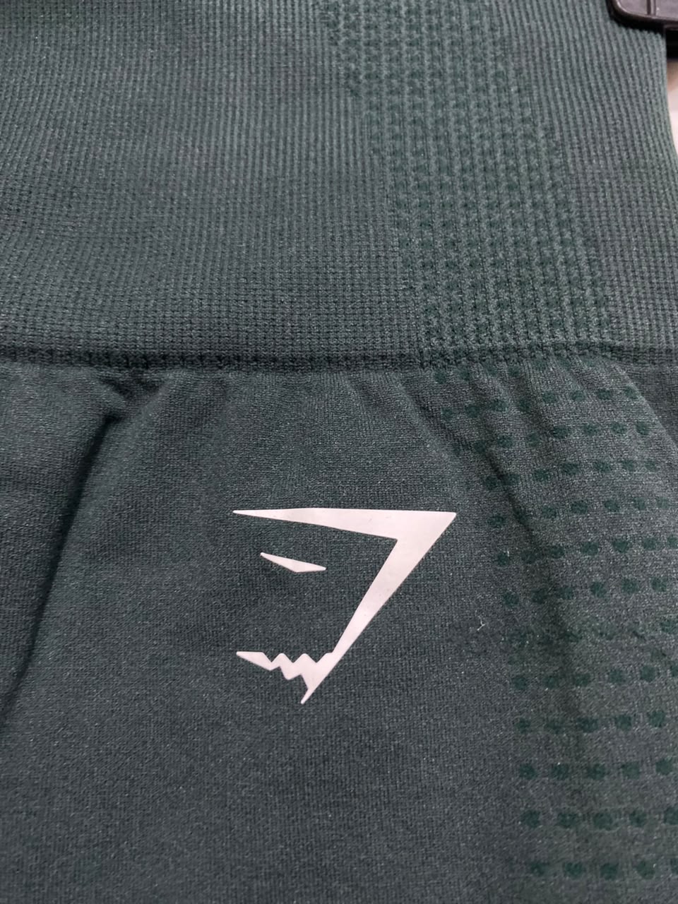 GYMSHARK | XS| WAIST 22| WOMEN'S VITAL SEAMLESS HIGH-WAISTED DARK GREEN / FOREST GREEN LEGGINGS