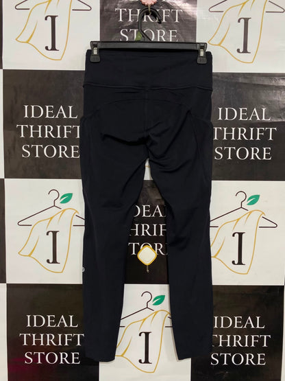 LULULEMON |S| WAIST 26| WOMEN'S FAST AND FREE HIGH-WAISTED BLACK RUNNING LEGGINGS