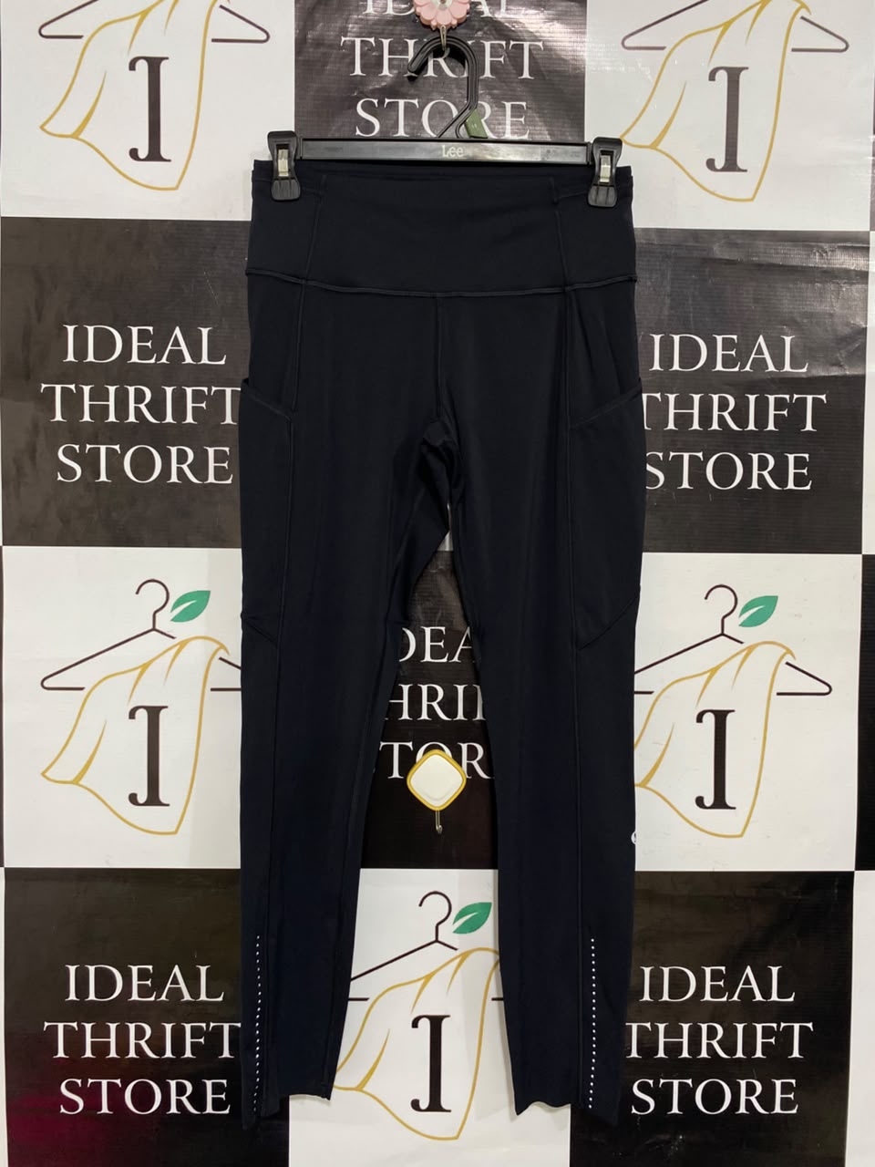 LULULEMON |S| WAIST 26| WOMEN'S FAST AND FREE HIGH-WAISTED BLACK RUNNING LEGGINGS