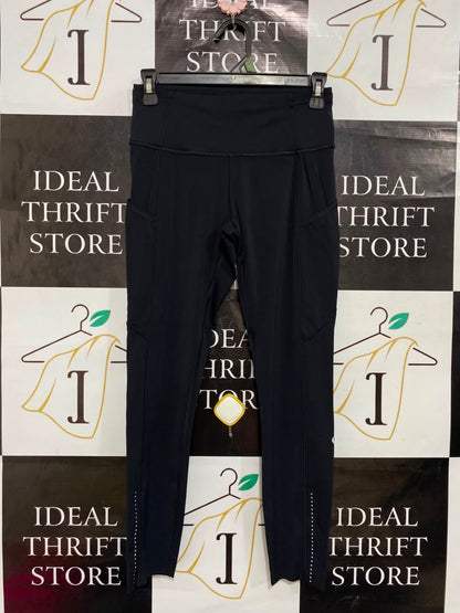 LULULEMON |S| WAIST 26| WOMEN'S FAST AND FREE HIGH-WAISTED BLACK RUNNING LEGGINGS