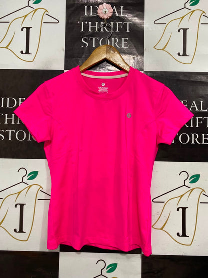 LULULEMON |L| BUST 17| BRIGHT HOT PINK / MAGENTA RUNNING TOP