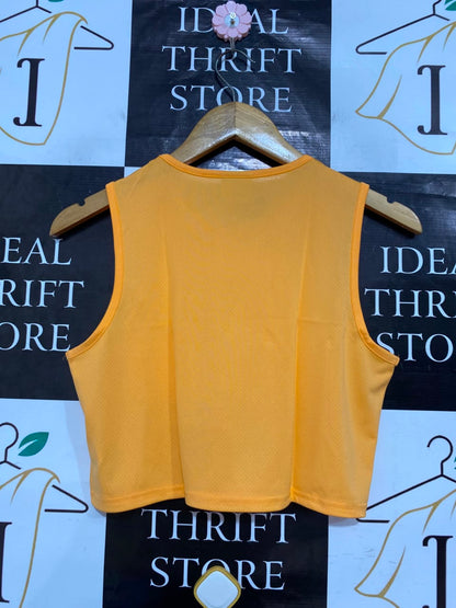 GYMSHARK |S| BUST 17| BRIGHT ORANGE ATHLETIC GYM SHIRT