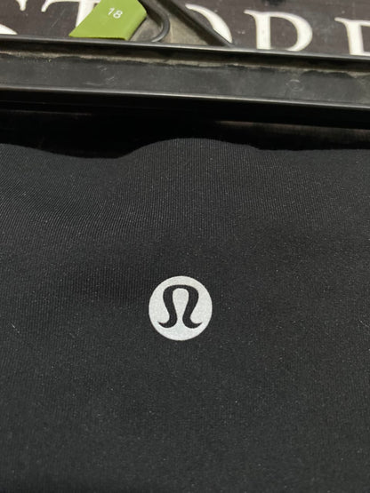 LULULEMON |S| WAIST 26| WOMEN'S HIGH-WAISTED BLACK CROPPED ATHLETIC LEGGINGS