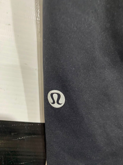 LULULEMON |L| WAIST 28| WOMEN'S FAST AND FREE HIGH-WAISTED BLACK CROPPED RUNNING LEGGINGS