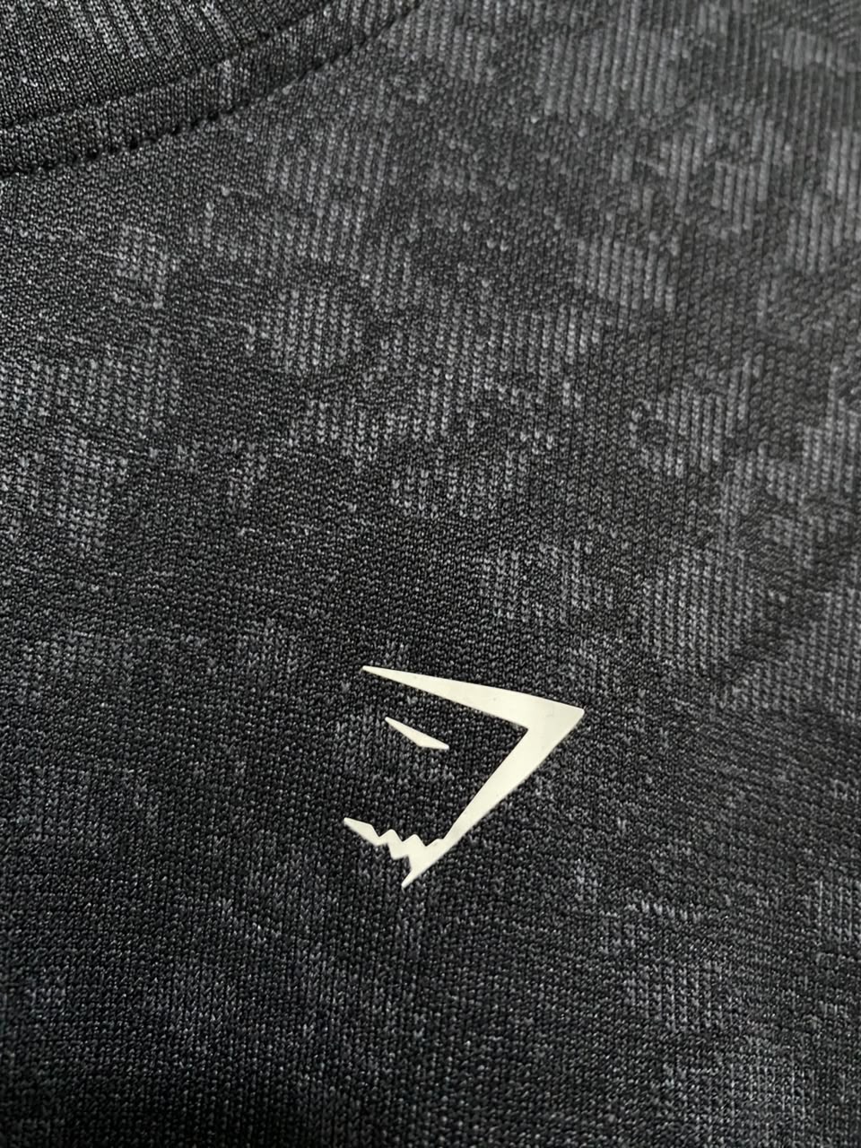 GYMSHARK | M| BUST 20| WOMEN'S ADAPT ANIMAL SEAMLESS LONG SLEEVE CROPPED TOP
