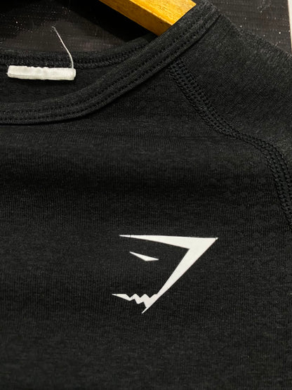 GYMSHARK |S| BUST 13| WOMEN'S VITAL SEAMLESS LONG SLEEVE CROPPED TOP