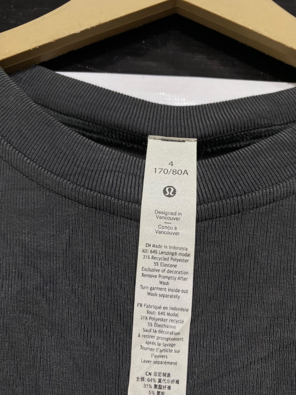 LULULEMON | M| BUST 17| WOMEN'S TIE-FRONT SHORT SLEEVE MIDI DRESS