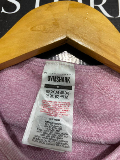 GYMSHARK | S| BUST 12| WOMEN'S ENERGY SEAMLESS LONG SLEEVE CROPPED TOP