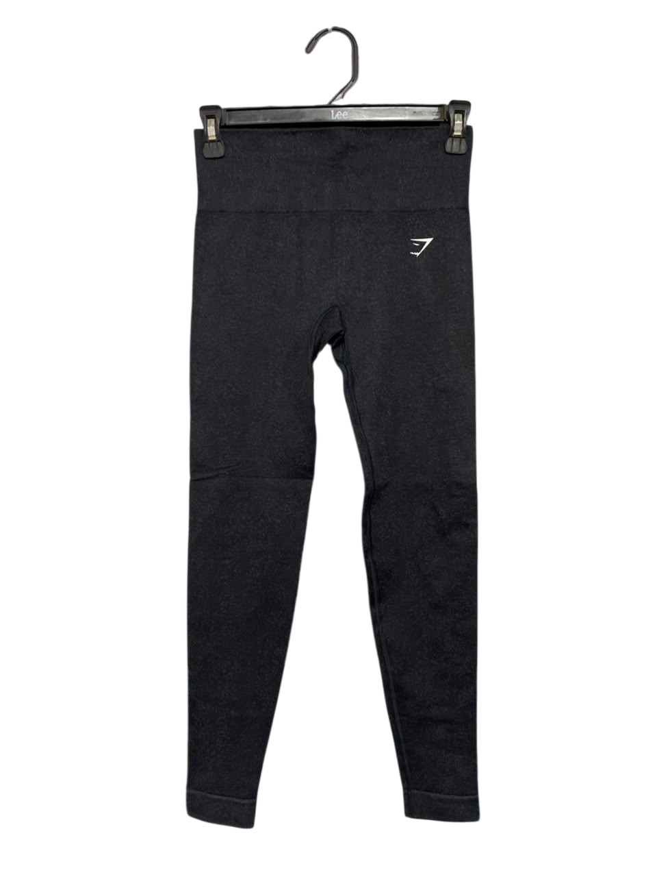 GYMSHARK |XS| WAIST 24| BLACK HIGH-WAISTED SEAMLESS LEGGINGS