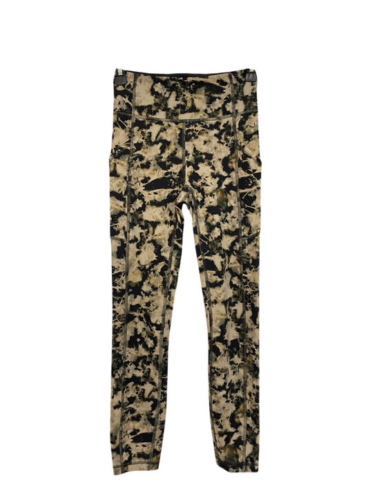 LULULEMON |XS| WAIST 23| WOMEN'S CAMO / MARBLE ABSTRACT TIE-DYE HIGH-WAISTED LEGGINGS WITH SIDE POCKETS
