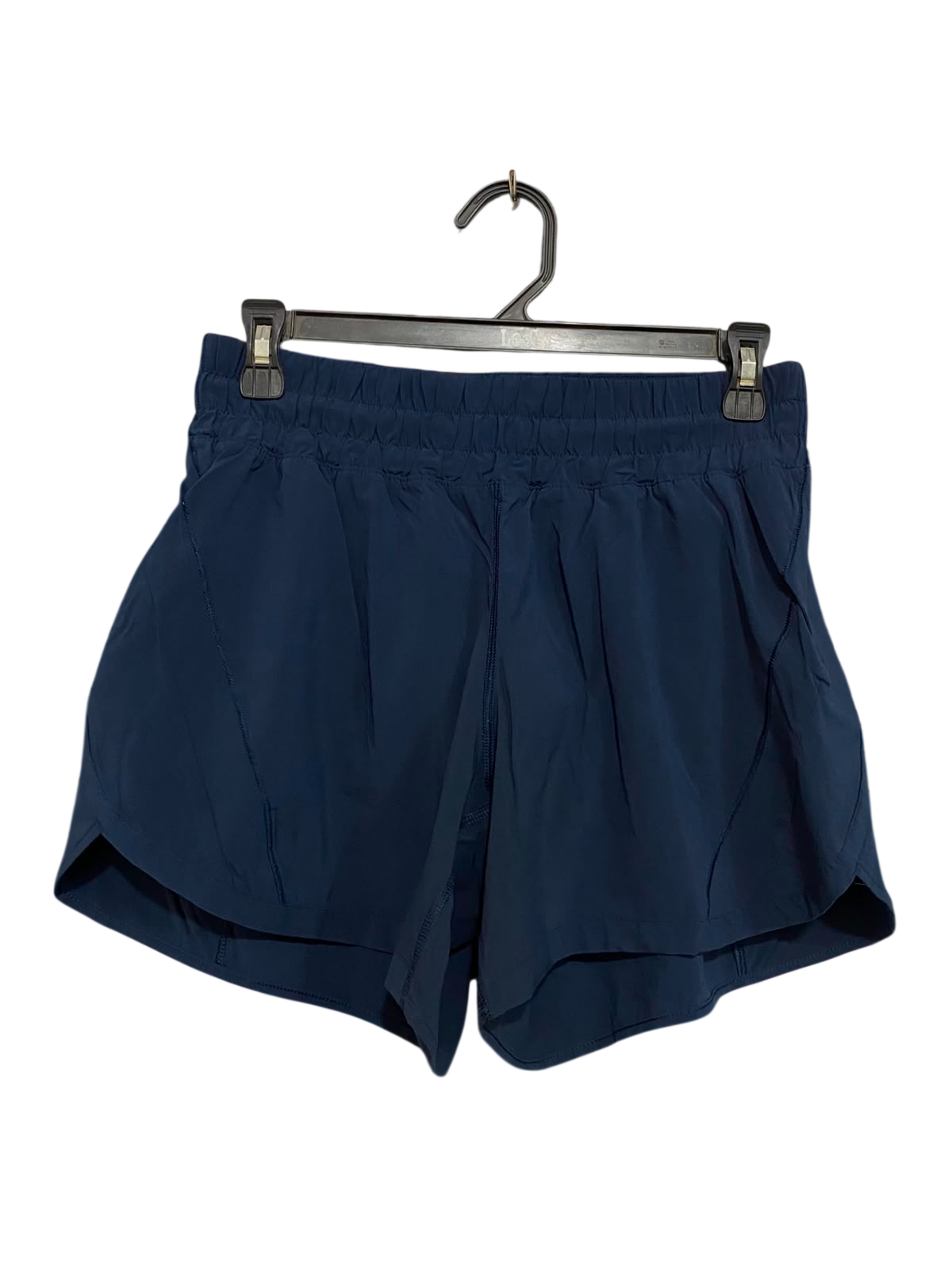 LULULEMON |M| WAIST 28| WOMEN'S NAVY BLUE HIGH-WAISTED ATHLETIC RUNNING SHORTS