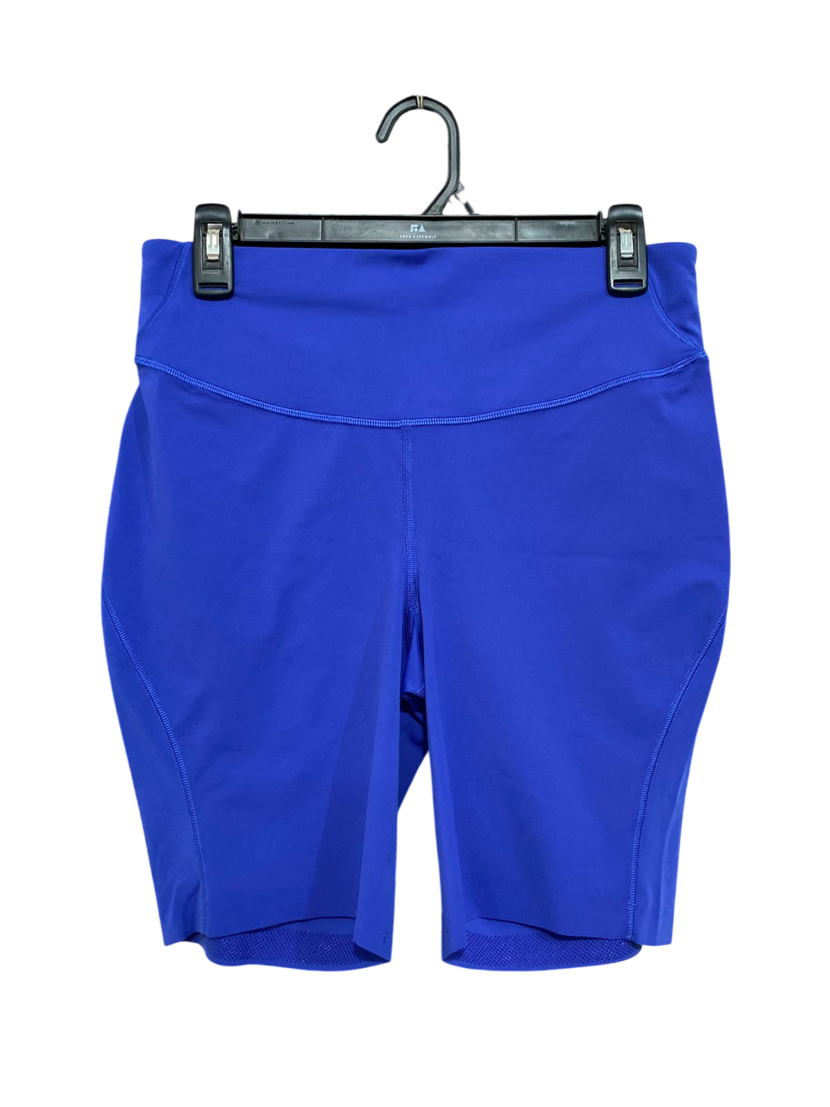 LULULEMON |M| WAIST 28| WOMEN'S VIBRANT ROYAL BLUE HIGH-WAISTED MID-THIGH BIKER SHORTS
