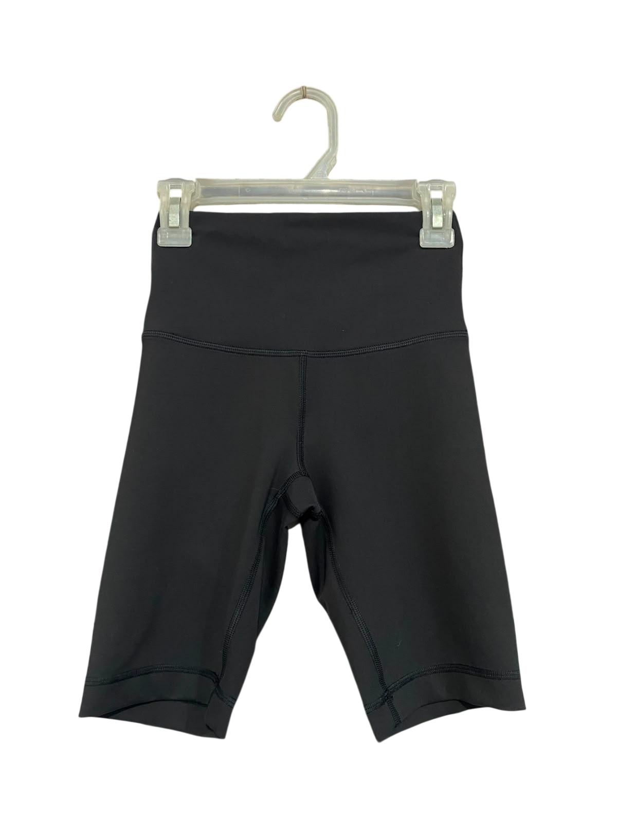 LULULEMON |XXS| WAIST 20| WOMEN'S BLACK HIGH-WAISTED MID-THIGH BIKER SHORTS