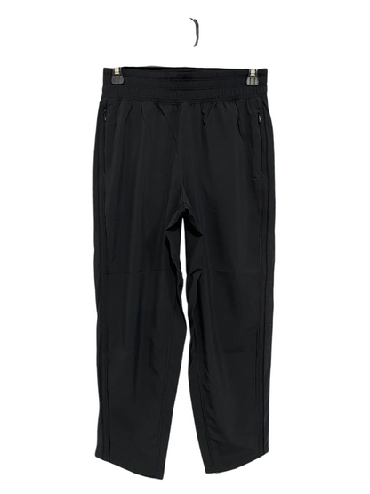 LULULEMON |S| WAIST 26| BLACK LIGHTWEIGHT ZIPPER-POCKET ATHLETIC TRACK PANTS