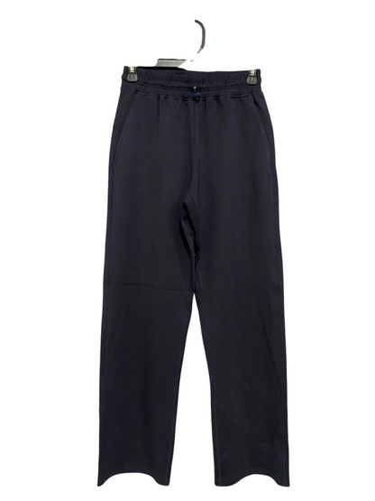 LULULEMON |XS| WAIST 24| WOMEN'S BLACK HIGH-WAISTED STRAIGHT-LEG ATHLETIC SWEATPANTS WITH DRAWSTRING