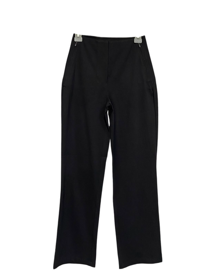 LULULEMON |XXS| WAIST 20| WOMEN'S BLACK HIGH-WAISTED STRAIGHT LEG DRESS PANTS WITH ZIPPER POCKETS