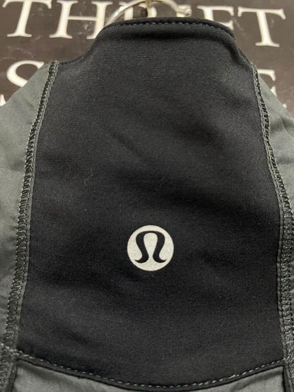 LULULEMON |L| BUST 20| WOMEN'S BLACK LIGHTWEIGHT WINDBREAKER FULL-ZIP ATHLETIC RUNNING JACKET