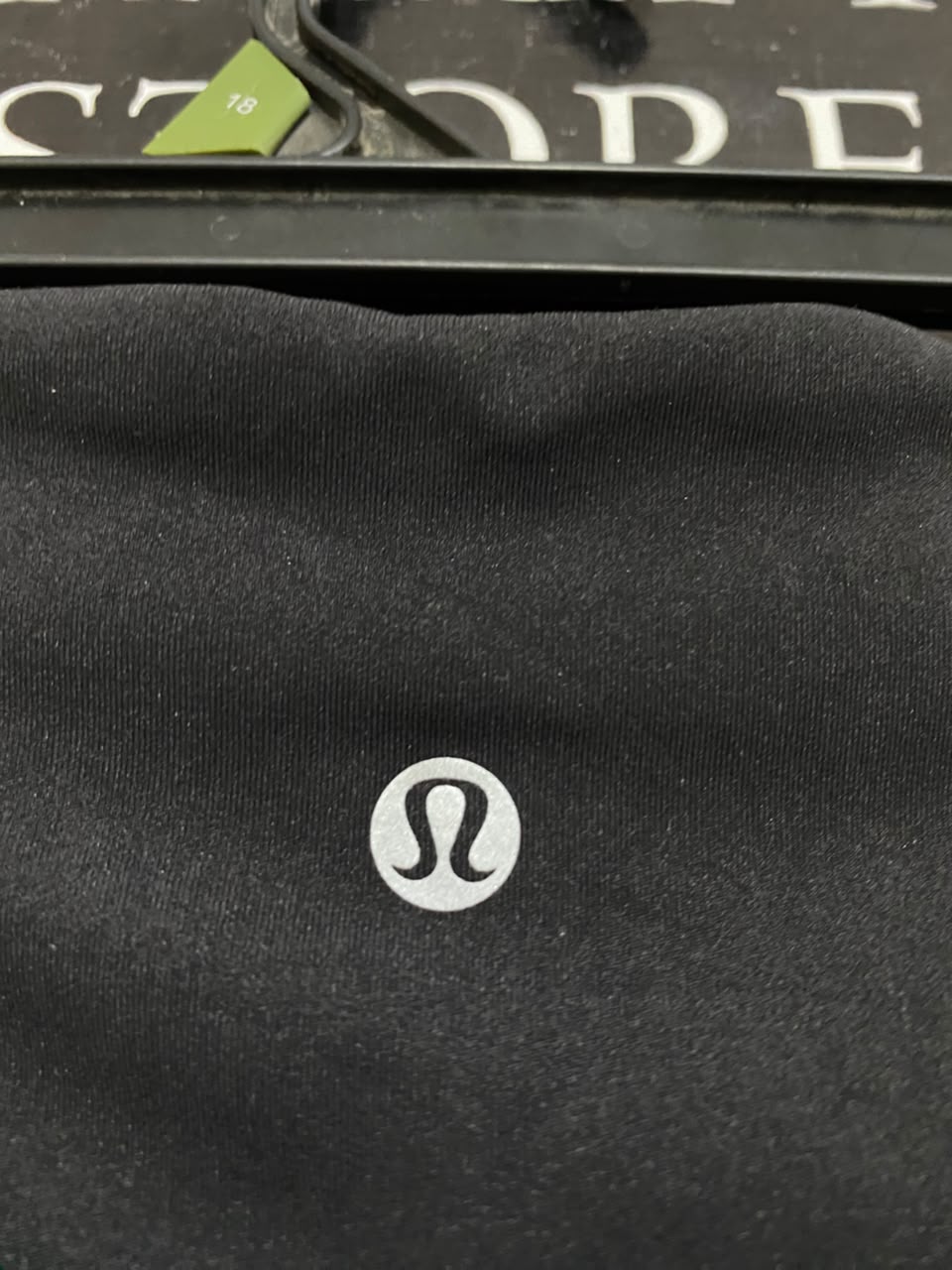 LULULEMON |S| WAIST 26| WOMEN'S CHARCOAL GREY AND BLACK COLORBLOCK HIGH-WAISTED WORKOUT LEGGINGS
