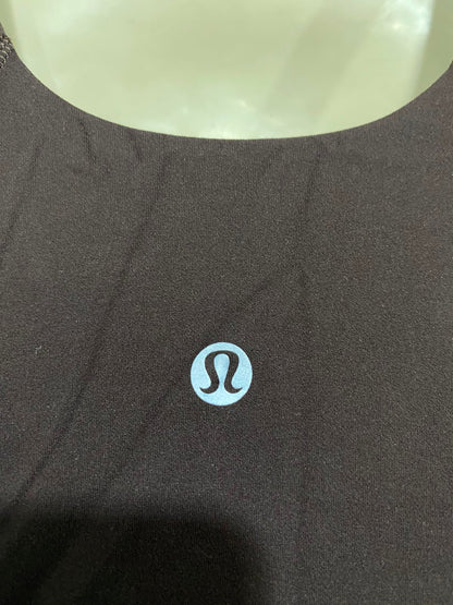 LULULEMON |M| BUST 15| WOMEN'S CHOCOLATE BROWN ONE-PIECE ATHLETIC ROMPER / ONESIE