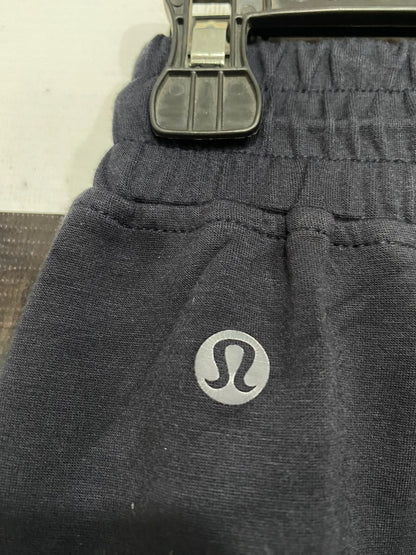 LULULEMON |XS| WAIST 24| WOMEN'S BLACK HIGH-WAISTED STRAIGHT-LEG ATHLETIC SWEATPANTS WITH DRAWSTRING