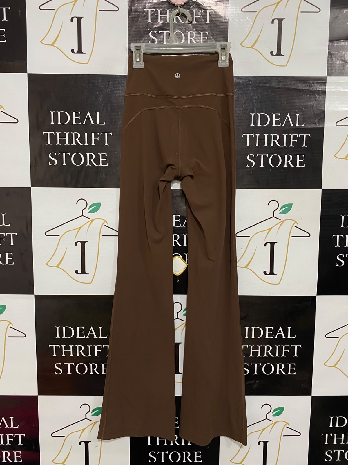 LULULEMON |XXS| WAIST 20| WOMEN'S CHOCOLATE BROWN HIGH-WAISTED FLARED YOGA PANTS