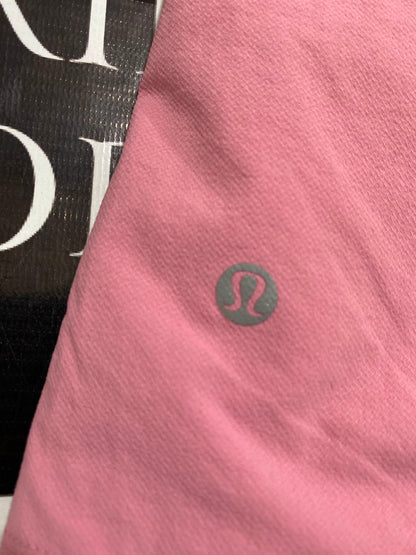LULULEMON |S| WAIST 26| WOMEN'S DUSTY PINK HIGH-WAISTED DRAWSTRING RUNNING SHORTS WITH POCKETS