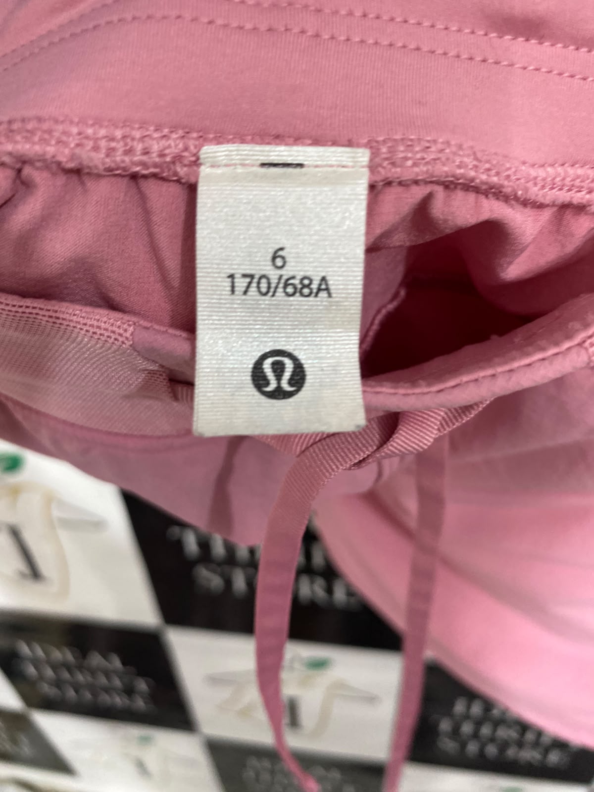 LULULEMON |S| WAIST 26| WOMEN'S DUSTY PINK HIGH-WAISTED DRAWSTRING RUNNING SHORTS WITH POCKETS