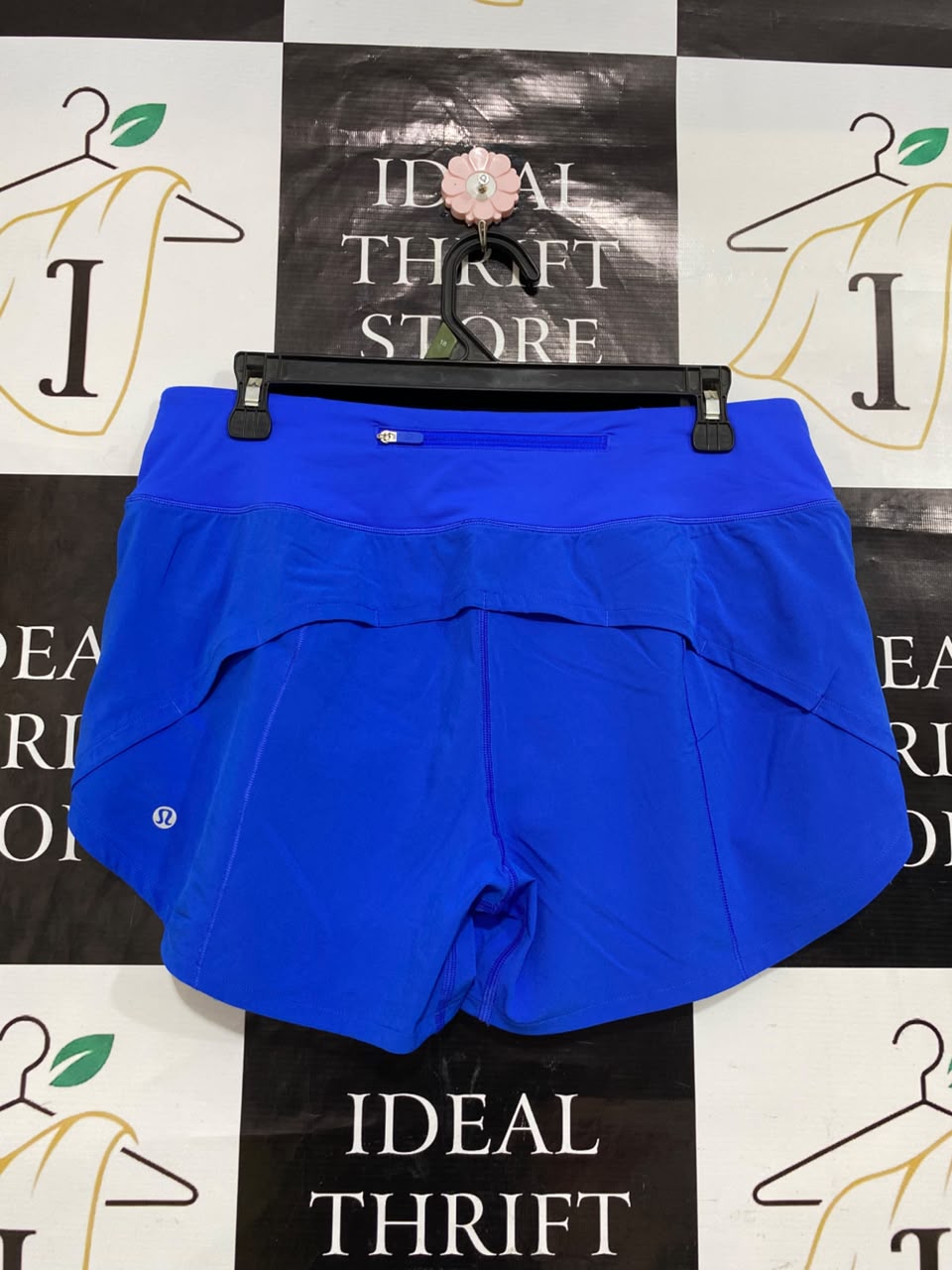 LULULEMON |L| WAIST 30| WOMEN'S VIBRANT ROYAL BLUE ATHLETIC RUNNING SHORTS