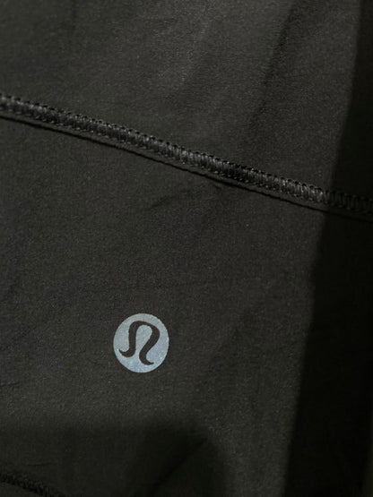 LULULEMON |M| WAIST 28| WOMEN'S BLACK HIGH-WAISTED TIERED ATHLETIC ATHLEISURE TENNIS SKORT