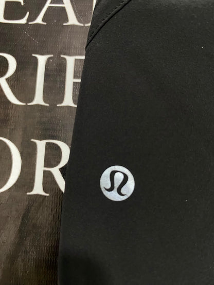 LULULEMON |S| WAIST 25| WOMEN'S BLACK HIGH-WAISTED ATHLETIC RUNNING SHORTS