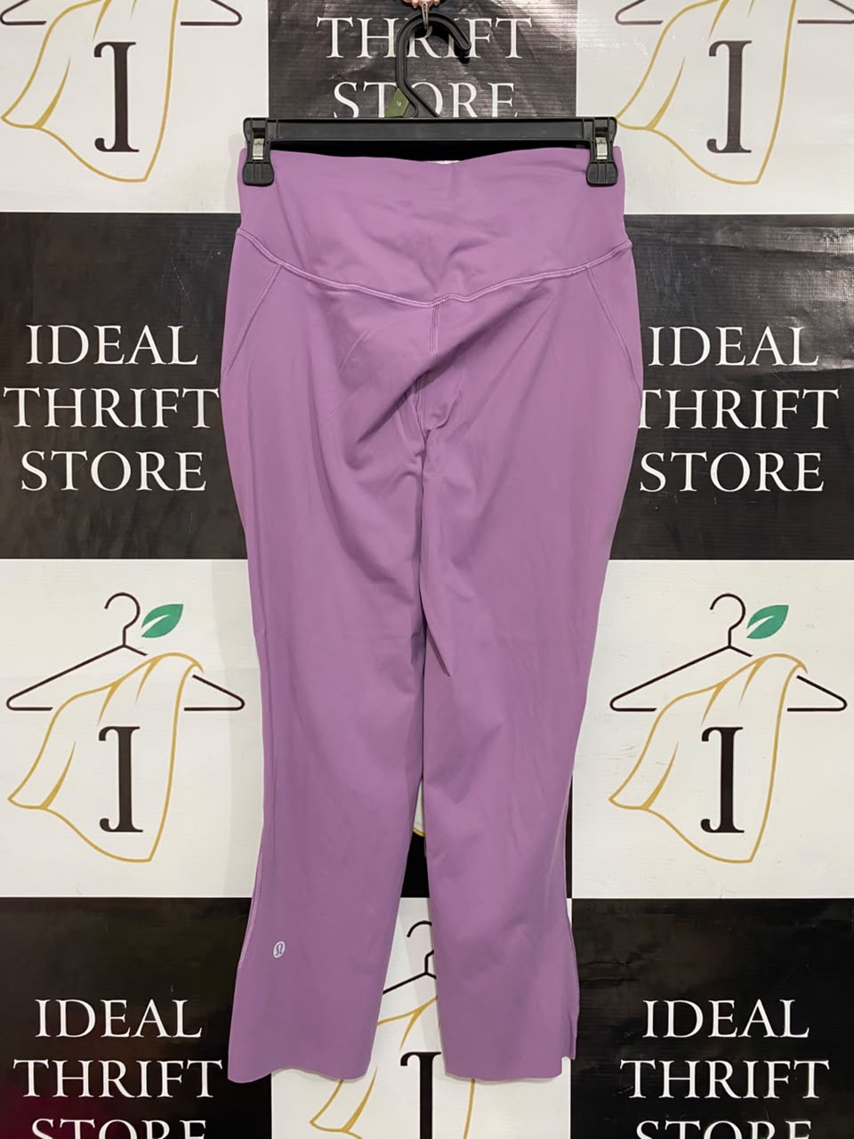 LULULEMON |XS| WAIST 24| WOMEN'S DUSTY MAUVE PURPLE HIGH-WAISTED ATHLETIC CROPPED LEGGINGS