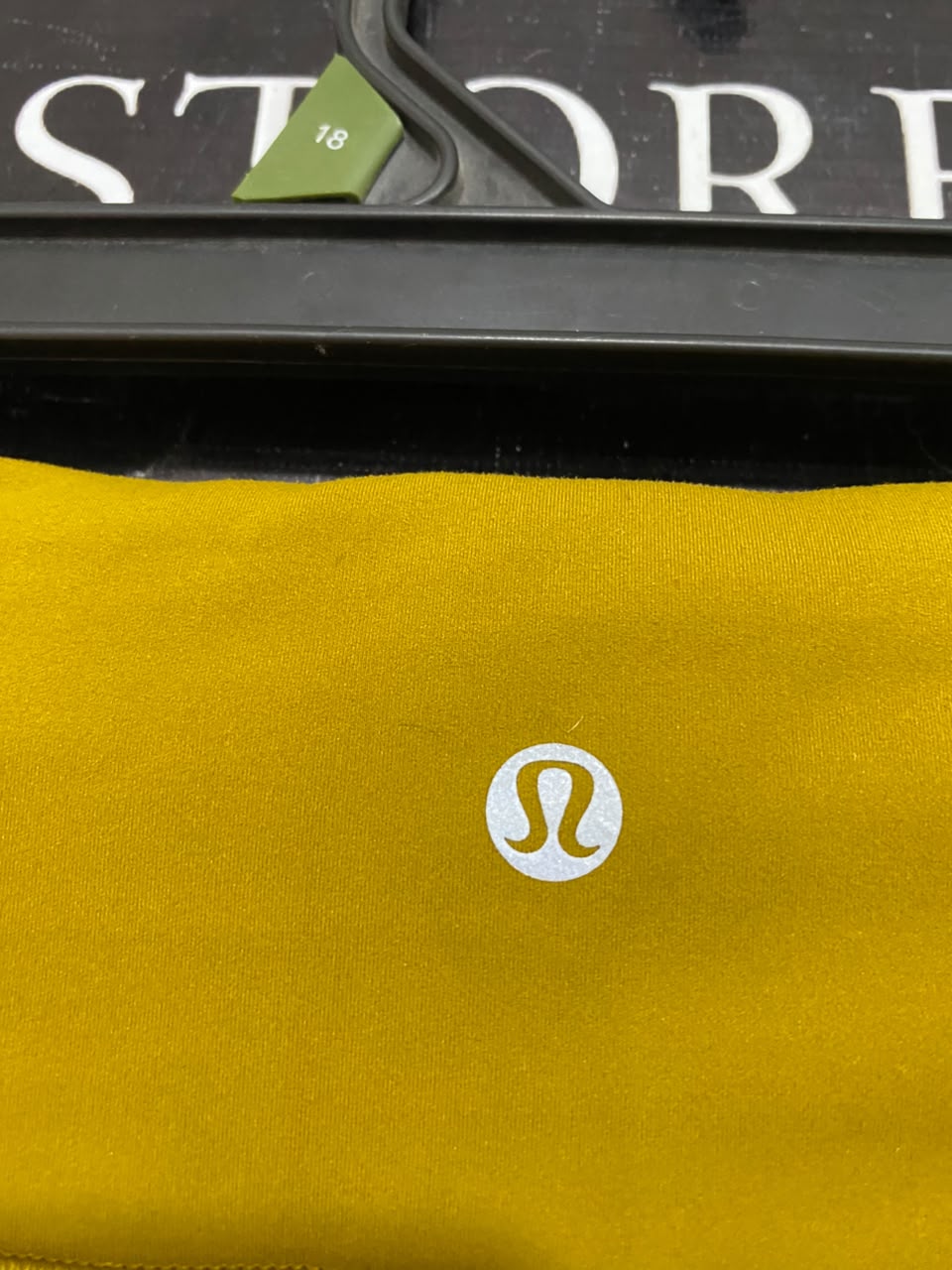 LULULEMON |XS| WAIST 23| WOMEN'S MUSTARD YELLOW HIGH-WAISTED ATHLETIC LEGGINGS WITH SIDE POCKETS
