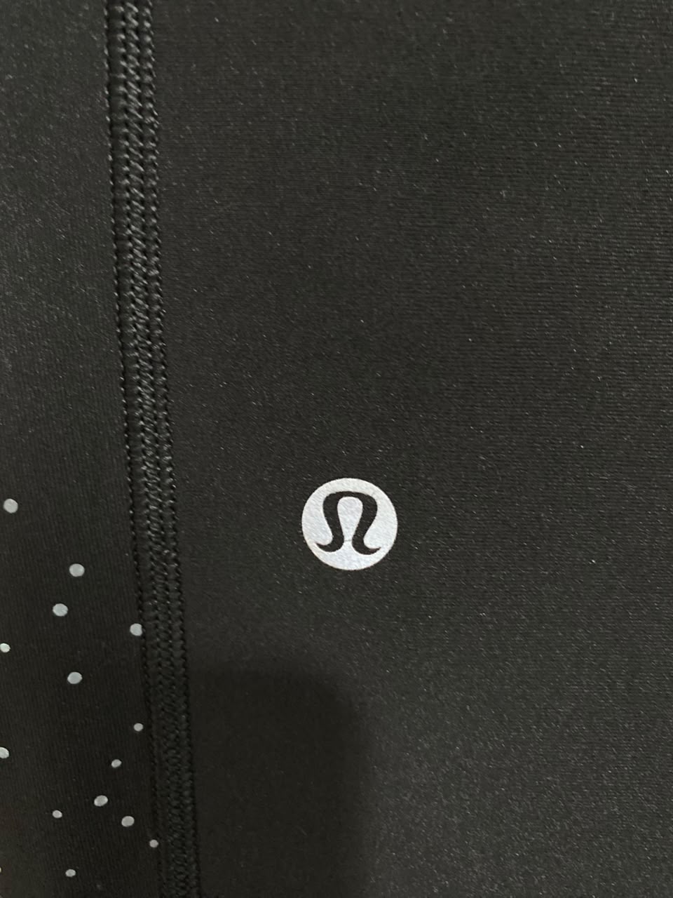 LULULEMON |M| WAIST 28| WOMEN'S BLACK HIGH-WAISTED ATHLETIC CROPPED LEGGINGS WITH SIDE POCKETS & PERFORATED DOTTED ANKLE PANELS