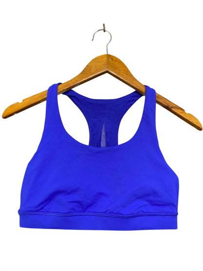 LULULEMON |XS| BUST 13| ROYAL BLUE ATHLETIC SPORTS BRA RACERBACK WORKOUT TOP