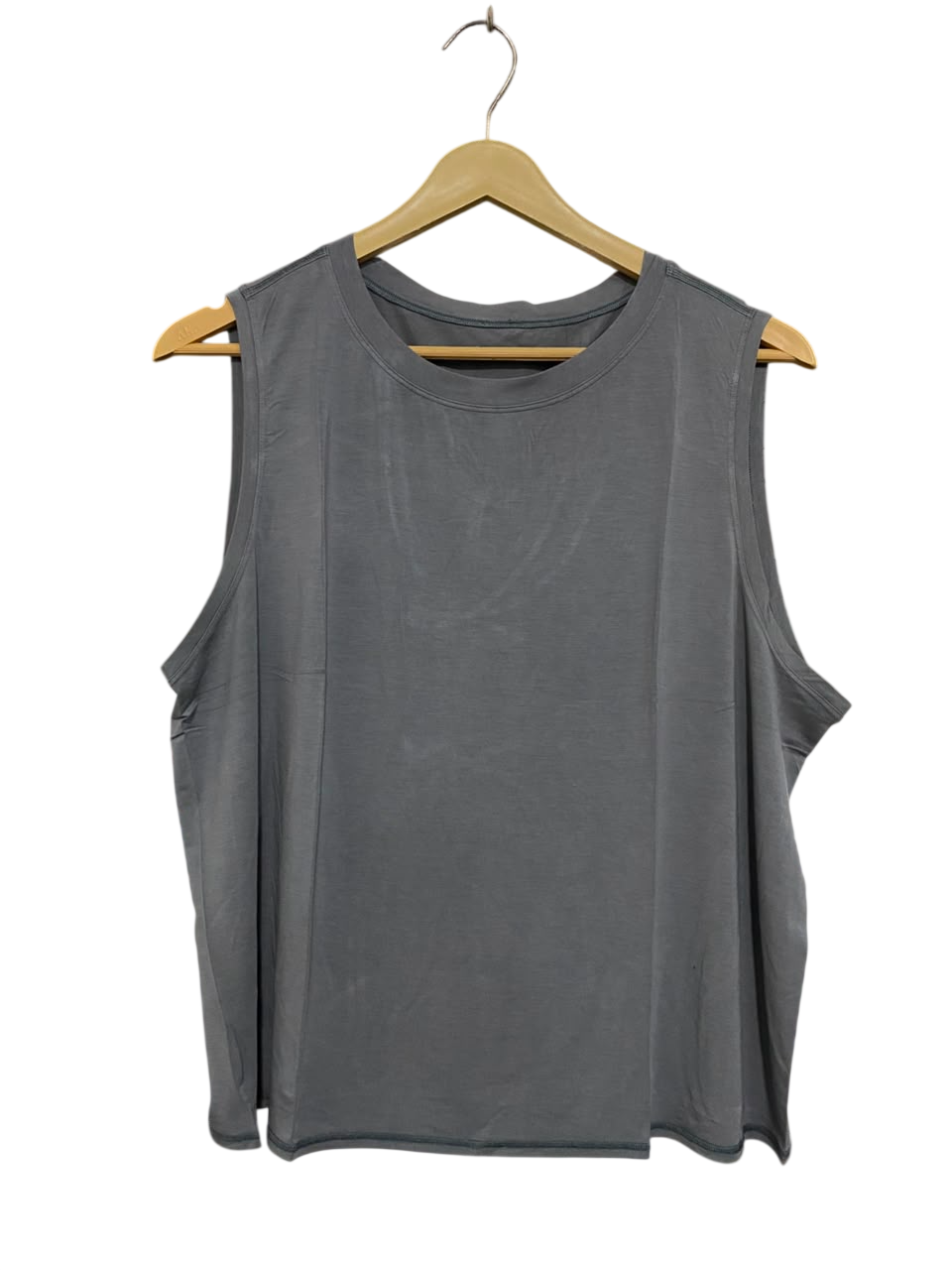 LULULEMON |L| BUST 21| WOMEN'S SLATE GREY RELAXED-FIT ATHLETIC TANK TOP ACTIVEWEAR