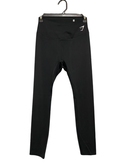 GYMSHARK |XS| WAIST 24| WOMEN'S CLASSIC BLACK HIGH-RISE FULL-LENGTH ATHLETIC LEGGINGS ACTIVEWEAR