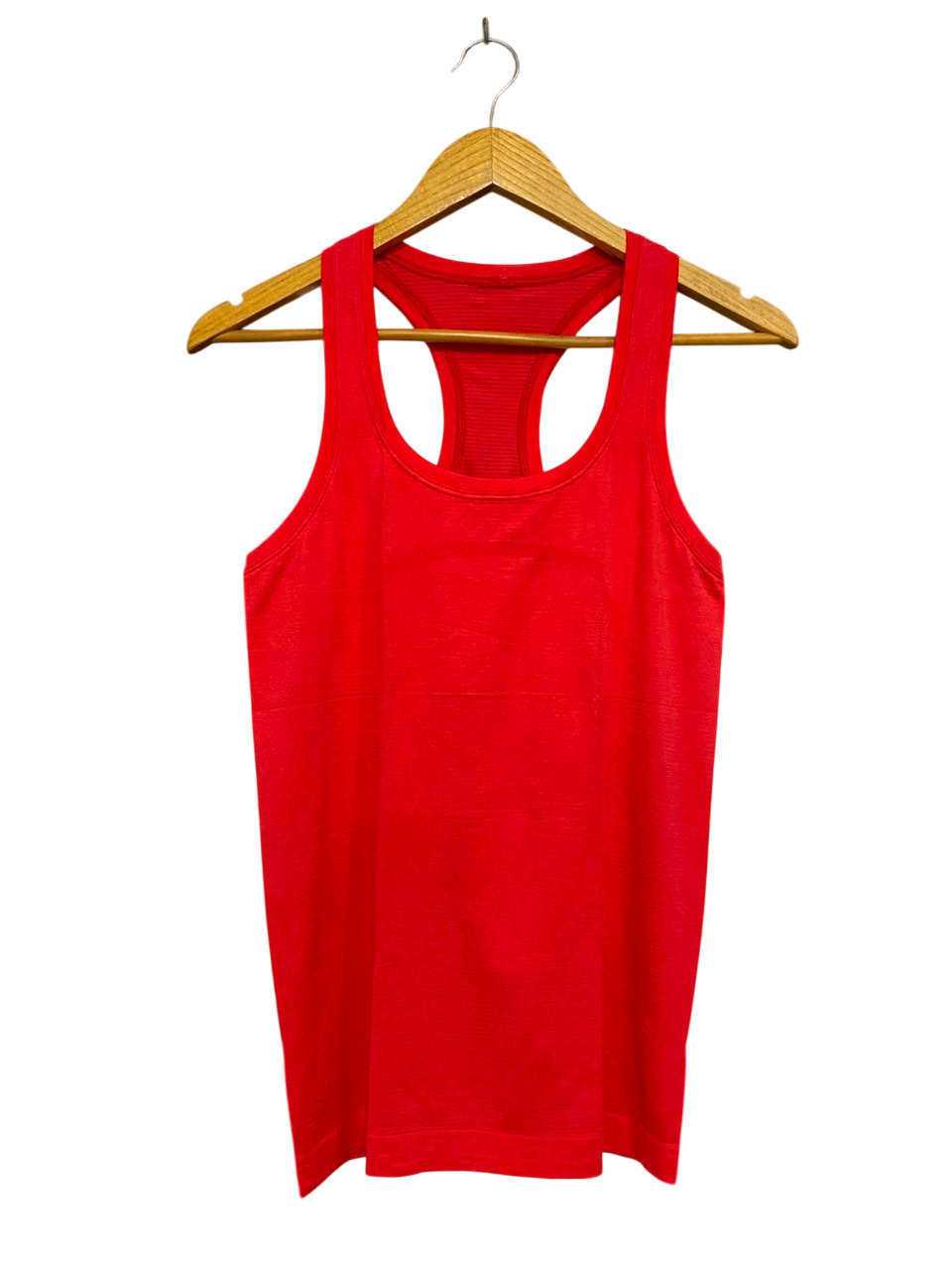 LULULEMON |S| BUST 15| WOMEN'S VIBRANT RED SEAMLESS ATHLETIC TANK TOP RACERBACK ACTIVEWEAR