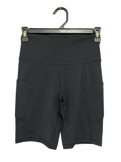 LULULEMON |XS| WAIST 24| WOMEN'S CLASSIC BLACK ATHLETIC BIKER SHORTS WITH SIDE POCKETS ACTIVEWEAR