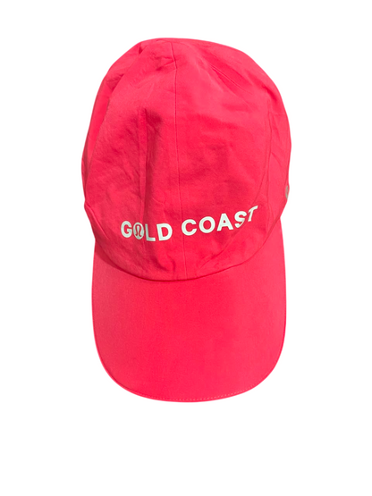LULULEMON |L/XL| UNISEX HOT PINK "GOLD COAST" ATHLETIC BASEBALL CAP RUNNING HAT ACTIVEWEAR