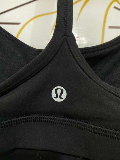 LULULEMON |XS| WAIST 13| WOMEN'S CLASSIC BLACK ATHLETIC SPORTS BRA RACERBACK ACTIVEWEAR
