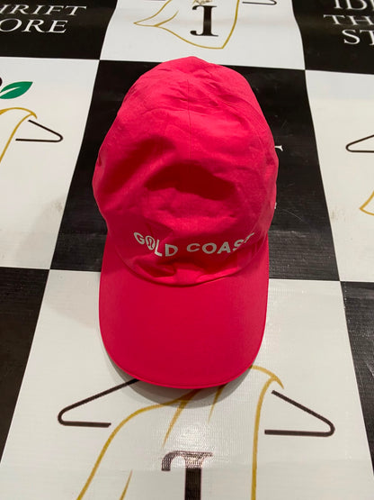LULULEMON |L/XL| UNISEX HOT PINK "GOLD COAST" ATHLETIC BASEBALL CAP RUNNING HAT ACTIVEWEAR