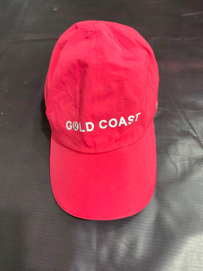 LULULEMON |L/XL| UNISEX HOT PINK "GOLD COAST" ATHLETIC BASEBALL CAP RUNNING HAT ACTIVEWEAR