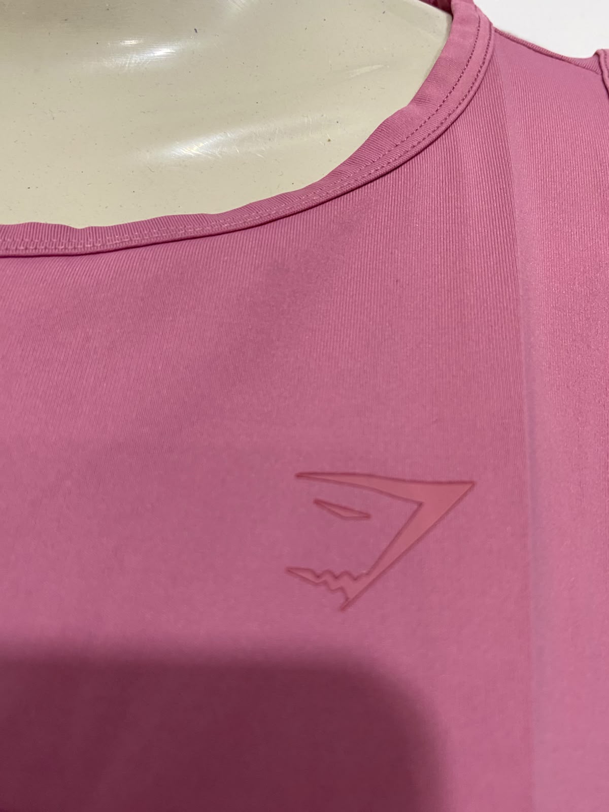 GYMSHARK |L| BUST 20| WOMEN'S DUSTY PINK ATHLETIC WORKOUT TANK TOP ACTIVEWEAR