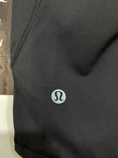 LULULEMON |XS| WAIST 24| WOMEN'S CLASSIC BLACK ATHLETIC BIKER SHORTS WITH SIDE POCKETS ACTIVEWEAR