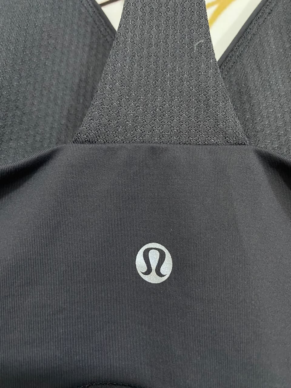 LULULEMON |S| BUST 14| WOMEN'S DARK GREY / CHARCOAL WRAP-FRONT ATHLETIC TANK TOP WITH RACERBACK ACTIVEWEAR
