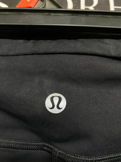 LULULEMON |XS| WAIST 25| WOMEN'S CLASSIC BLACK ATHLETIC PANELLED LEGGINGS WITH MESH ACCENTS ACTIVEWEAR